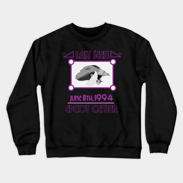 TerrosauX Missing! (alternate) Crewneck Sweatshirt by WEDFanBlog